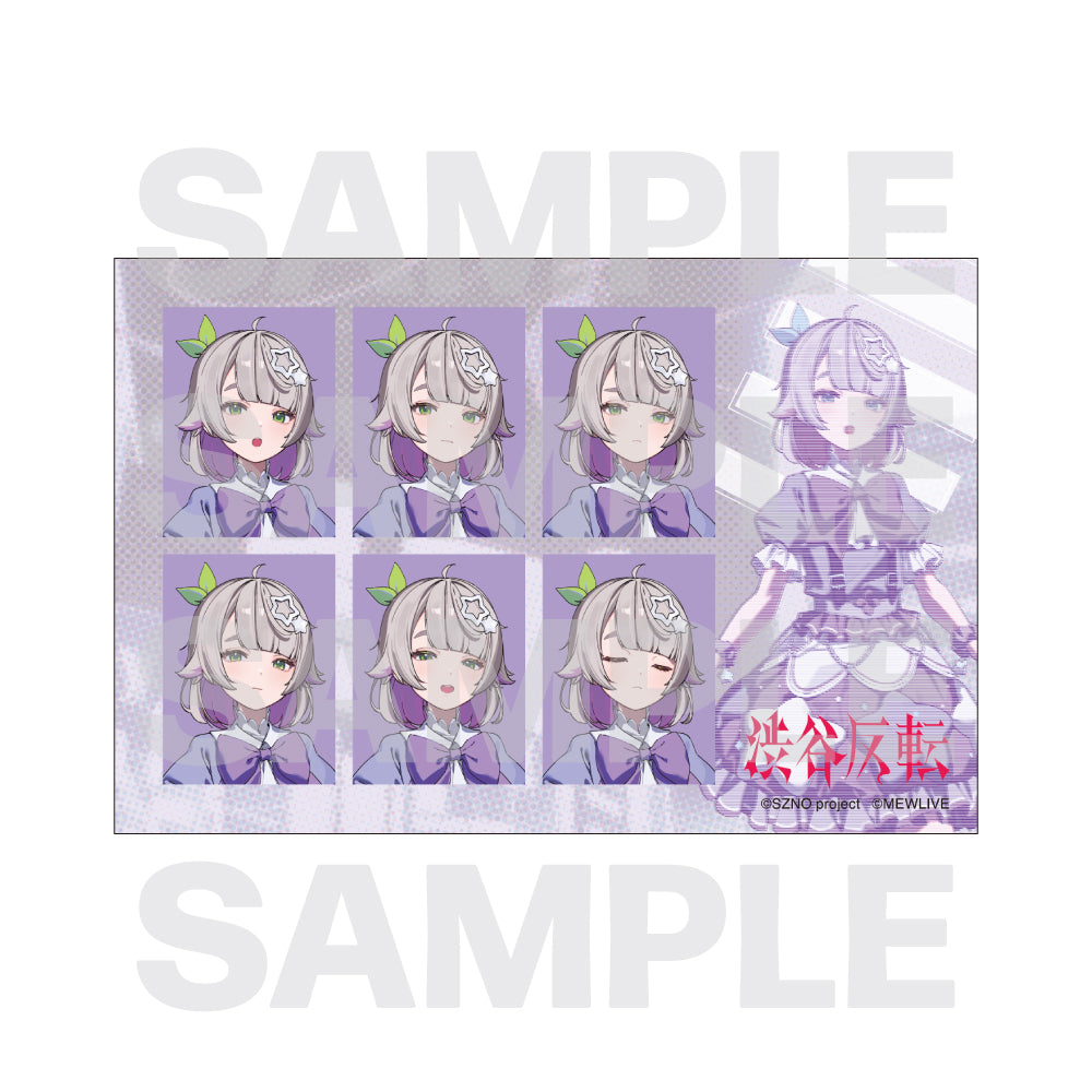 渋谷反転 証明写真風ステッカー＜受付期間：～4/12＞ – MEWLIVE STORE